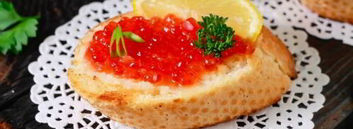 канапе с красной икрой. Шаг 13