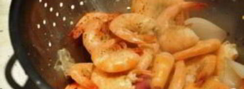 канапе с креветками и авокадо. Шаг 4