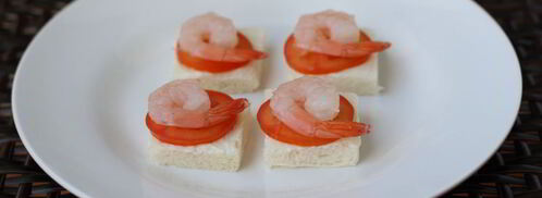 канапе с креветками. Шаг 5