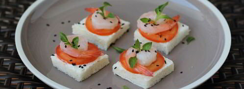 канапе с креветками. Шаг 6