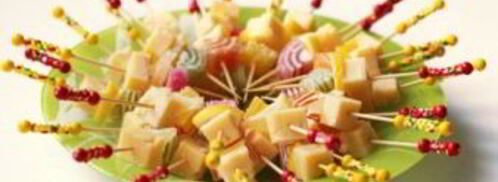 канапе с мармеладом и сыром. Шаг 5