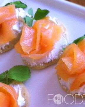 Канапе с рыбой