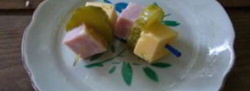 канапе с ветчиной. Шаг 6