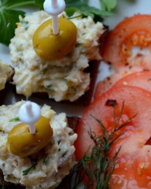 Канапе закусочное