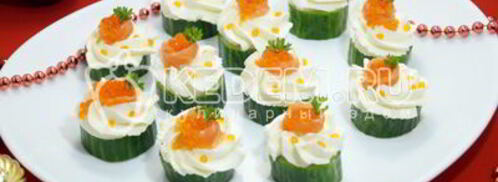 новогоднее канапе. Шаг 7