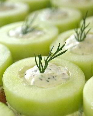 Огуречные канапе