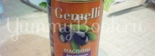 пикантные канапе с сыром, фруктами и маслинами. Шаг 7