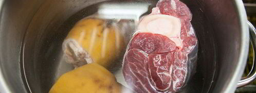 холодец из говядины с хреном и горчицей. Шаг 3