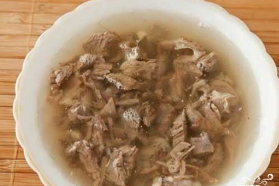 Рецепт холодца из говядины с желатином