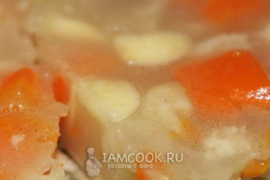 Рецепт холодца из куриных ножек без желатина