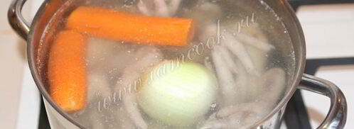 холодец из куриных ножек без желатина. Шаг 5