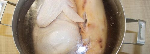 холодец из курицы и свиных ножек. Шаг 5