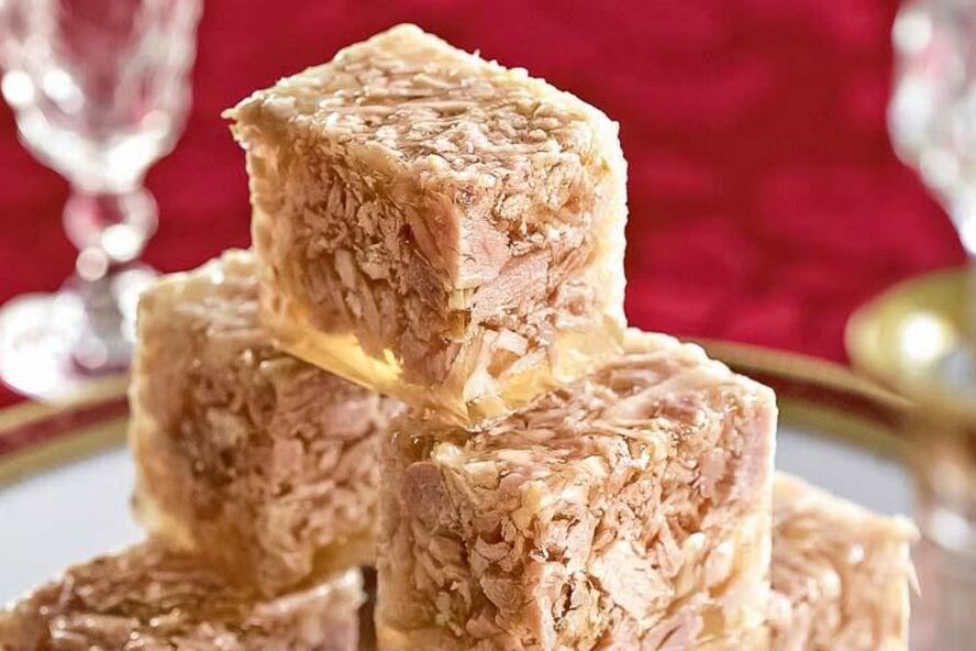 Рецепт холодца из свиных ножек и говядины