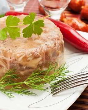 Холодец из телячьей ноги