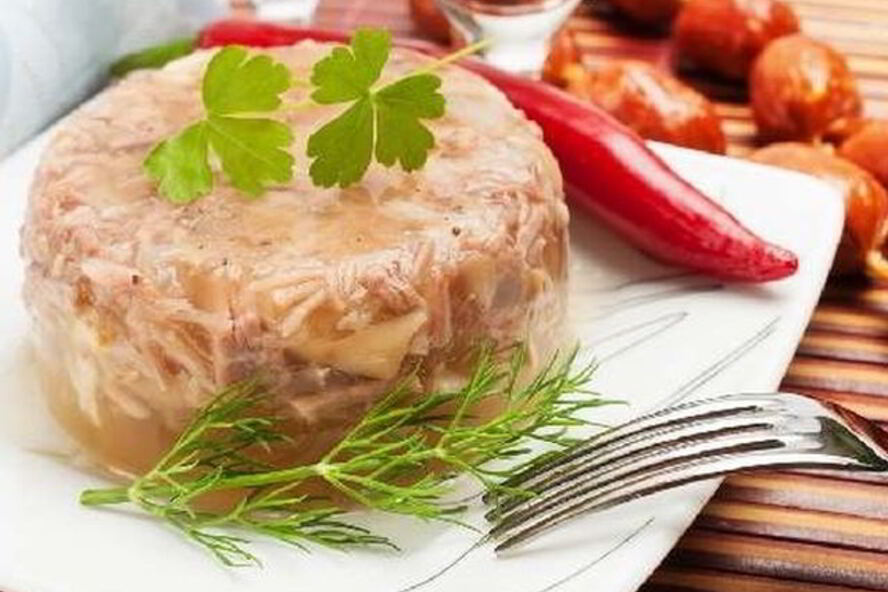Рецепт холодца из телячьей ноги