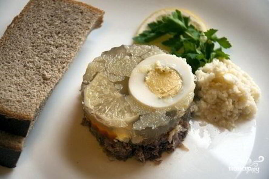 Рецепт холодца из телятины