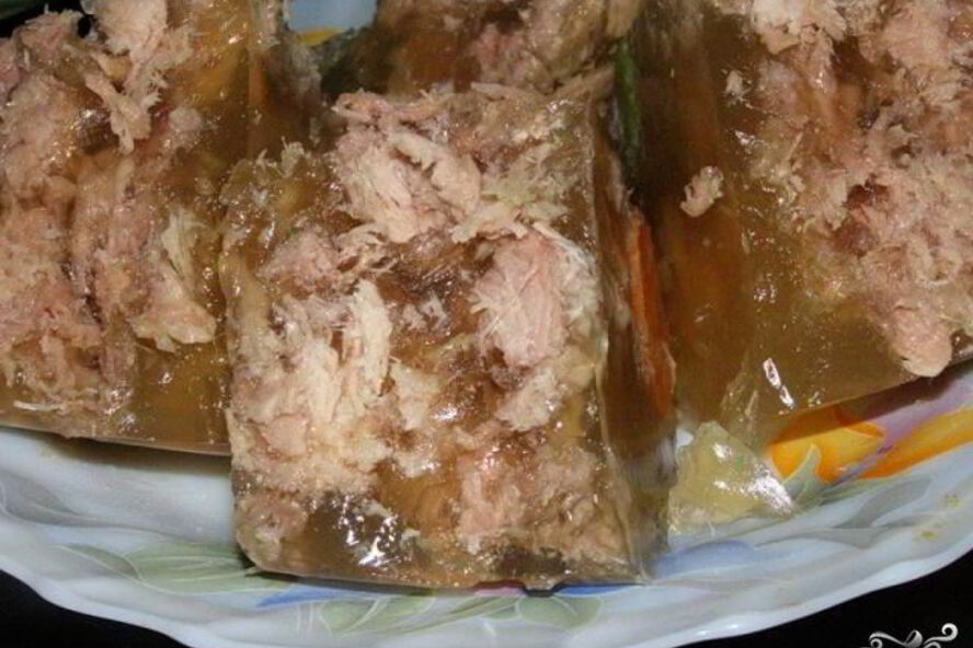 Рецепт холодца в банках на зиму