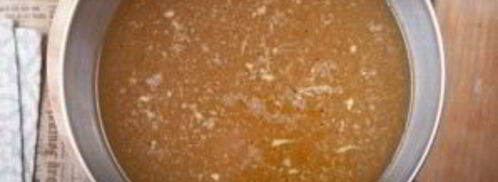 хрустальный холодец из домашнего петуха. Шаг 6