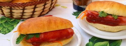 булочки для хот-догов. Шаг 13