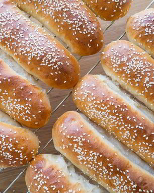 Домашние булочки для хот-догов