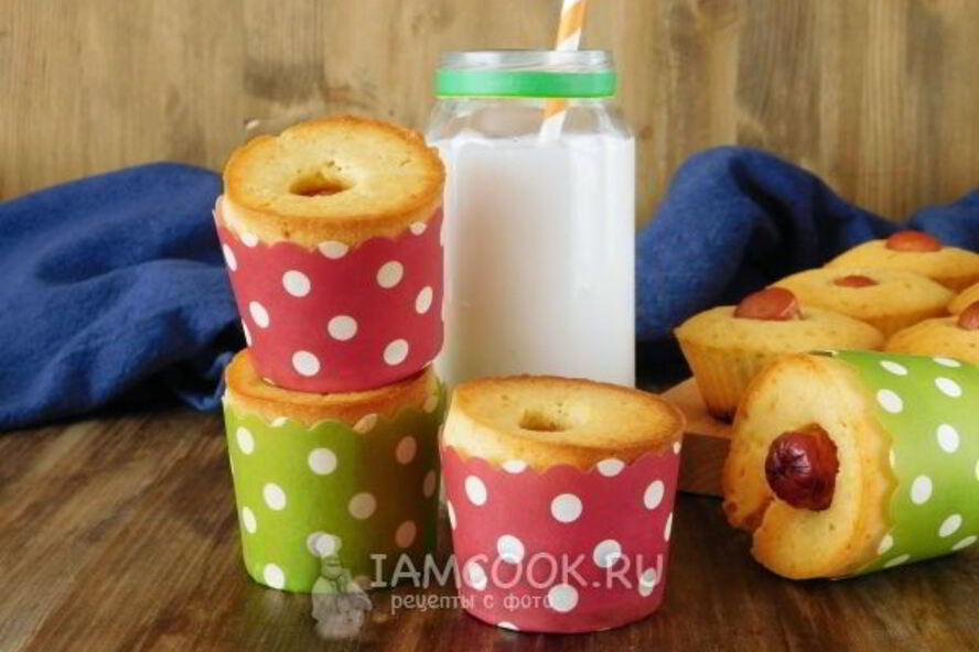 Рецепт кексов хот-дог