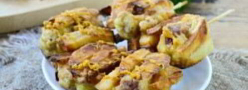 хот дог из картошки фри. Шаг 8