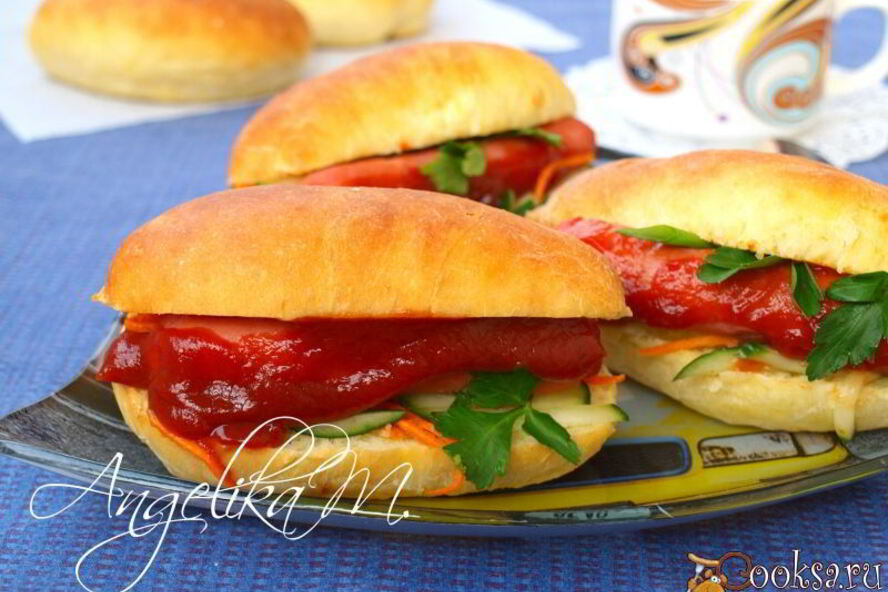 Рецепт хот-дога по-домашнему