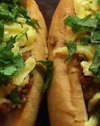 Хот-дог с чили