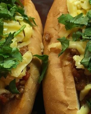 Хот-дог с чили