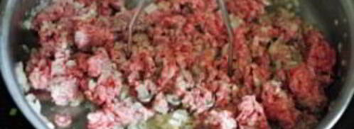 хот-дог с фаршем. Шаг 3