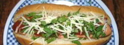 хот-дог с горчицей. Шаг 7