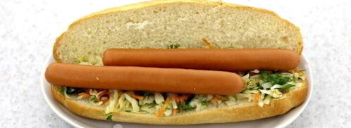 хот-дог с квашеной капустой. Шаг 6