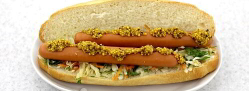 хот-дог с квашеной капустой. Шаг 7