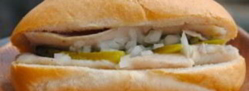 хот-дог с селедкой. Шаг 6