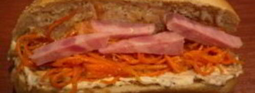 хот-дог с ветчиной. Шаг 7