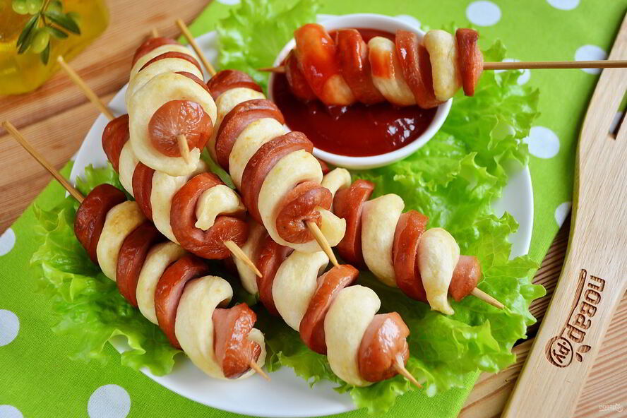 Рецепт хот-дога торнадо