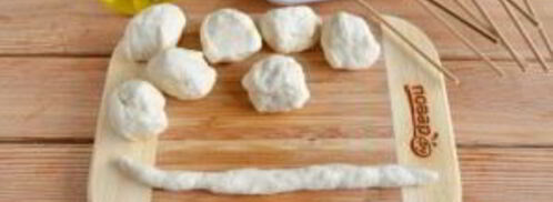 хот-дог торнадо. Шаг 6