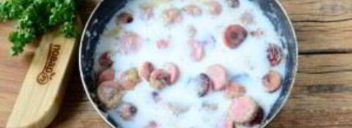 хот-дог в луковых колечках. Шаг 5