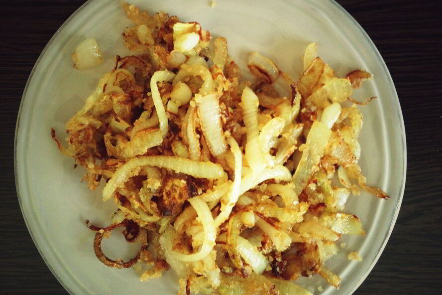 Рецепт хрустящего лука для хот-догов