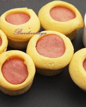 Мини-кексики Хот-Дог
