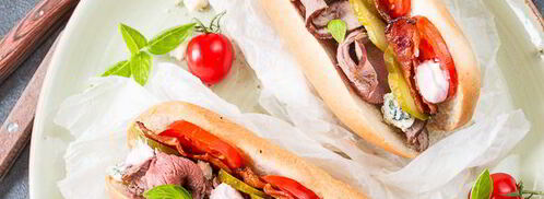 неправильный хот-дог с ростбифом. Шаг 10