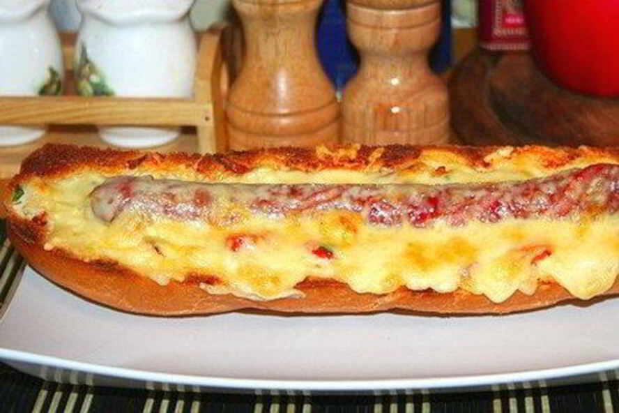 Рецепт оригинального хот-дога каноэ