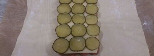 плетеный хот-дог. Шаг 7