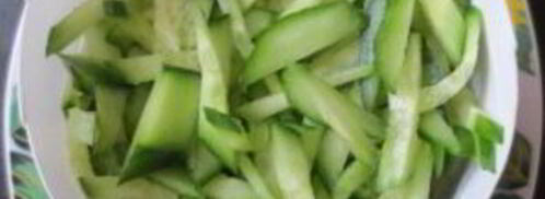 корейская морковь с курицей. Шаг 4