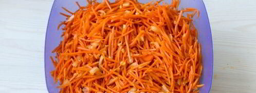морковь по-корейски на зиму. Шаг 10