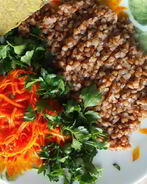 Морковь по-корейски с обжаренным луком