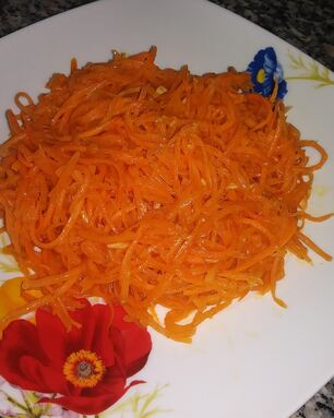 Морковь по-корейски за 15 минут