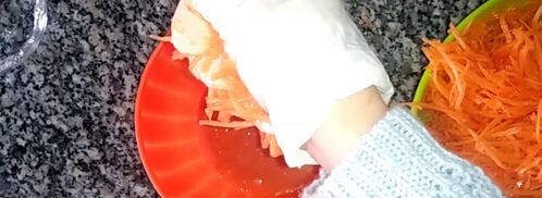 морковь по-корейски за 15 минут. Шаг 3