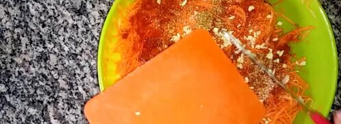 морковь по-корейски за 15 минут. Шаг 4