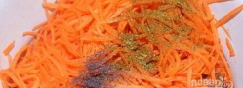 вкусная корейская морковка. Шаг 3